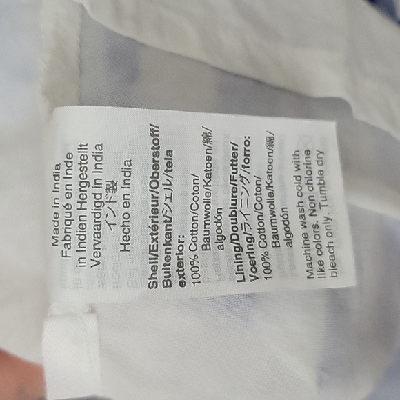 J. Crew Women's Tiered Popover Dress in Striped Cotton Poplin- Size S - Picture 9 of 15